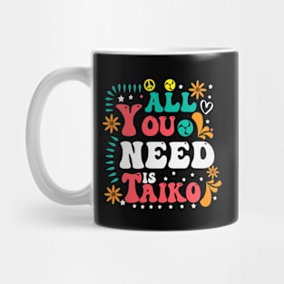 All You Need Is Taiko Mitsudomoe Symbol Mug